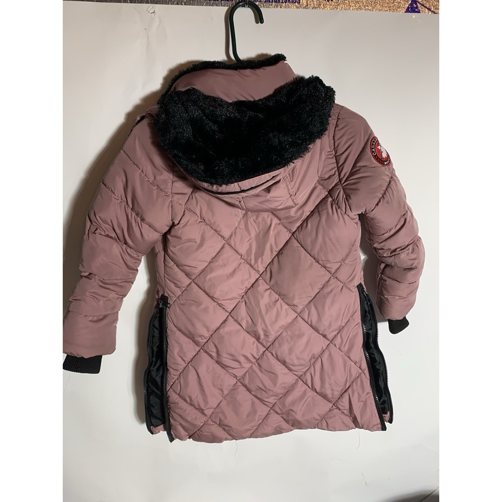 Canada Weather Gear Girls Full-Zip Button-Up Puffer Jacket Size 6 - Picture 13 of 14